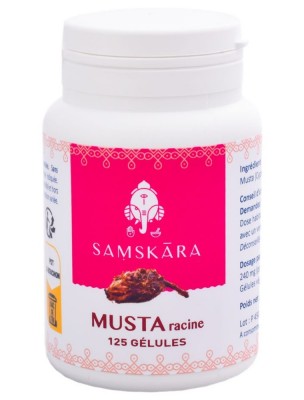 Image de Musta racine - Digestion 125 gélules - Samskara depuis Commandez les produits Samskara à l'herboristerie Louis