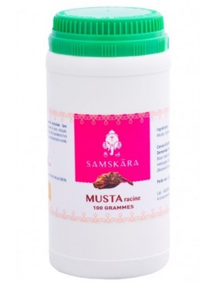 Image de Musta racine poudre - Digestion 100g - Samskara depuis Commandez les produits Samskara à l'herboristerie Louis