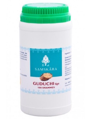 Image de Guduchi tige poudre - Défenses naturelles 100g - Samskara depuis Commandez les produits Samskara à l'herboristerie Louis