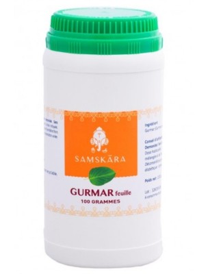 Image de Gurmar feuille poudre - Glycémie normale 100g - Samskara depuis Commandez les produits Samskara à l'herboristerie Louis