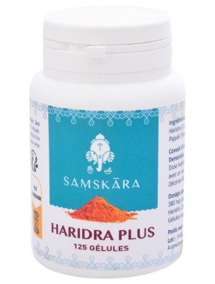 Image de Haridra Plus - Articulations 125 gélules - Samskara depuis Commandez les produits Samskara à l'herboristerie Louis