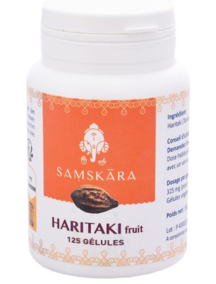 Image de Haritaki fruit - Détox 125 gélules - Samskara depuis Commandez les produits Samskara à l'herboristerie Louis