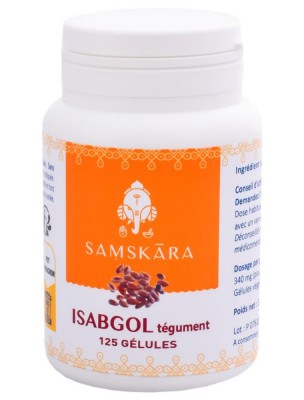 Image de Isabgol tégument - Digestion 125 gélules - Samskara depuis Commandez les produits Samskara à l'herboristerie Louis