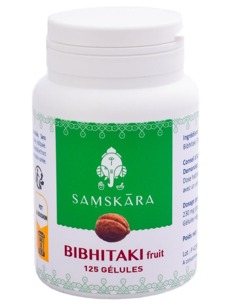 Image principale de la modale pour Bibhitaki fruit - Détox 125 gélules - Samskara