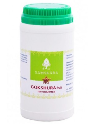 Image de Gokshura fruit poudre - Sexualité 100g - Samskara depuis Commandez les produits Samskara à l'herboristerie Louis