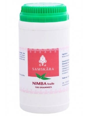 Image de Nimba feuille poudre - Peau et Glycémie normale 100g - Samskara depuis Commandez les produits Samskara à l'herboristerie Louis