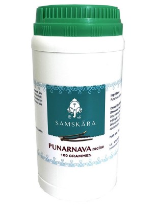 Image de Punarnava racine poudre - Défenses naturelles 100g - Samskara depuis Commandez les produits Samskara à l'herboristerie Louis
