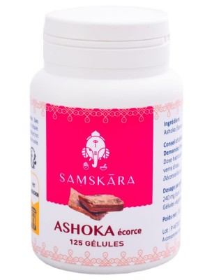Image de Ashoka écorce - Confort Féminin 125 gélules - Samskara depuis Commandez les produits Samskara à l'herboristerie Louis
