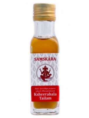 Image de Ksheerabala Tailam - Huile Ayurvédique 100 ml - Samskara depuis Commandez les produits Samskara à l'herboristerie Louis