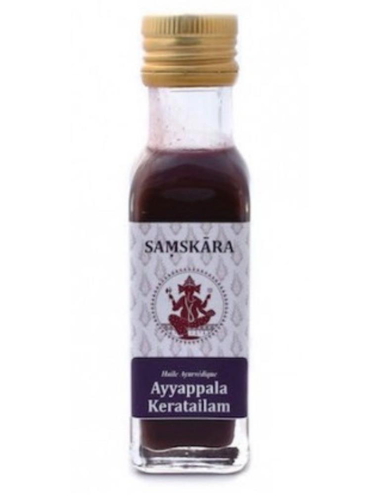 Image principale de la modale pour Ayyappala Keratailam - Huile Ayurvédique 100 ml - Samskara
