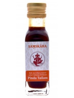 Image de Pinda Tailam - Huile Ayurvédique 100 ml - Samskara depuis Commandez les produits Samskara à l'herboristerie Louis