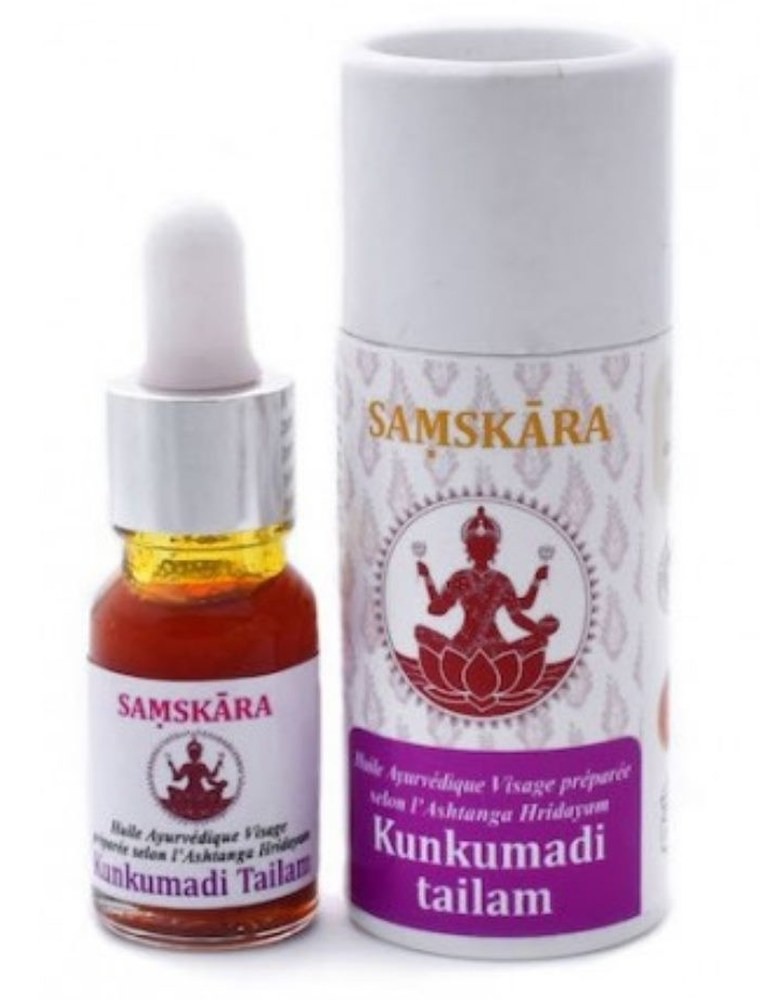 Image principale de la modale pour Kunkumadi Tailam - Huile Ayurvédique Visage 10 ml - Samskara