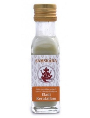 Image de Eladi Keratailam - Huile Ayurvédique 100 ml - Samskara depuis Commandez les produits Samskara à l'herboristerie Louis