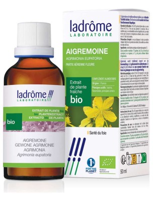 Image 84836 supplémentaire pour Aigremoine Bio - Gorge et Transit Teinture-mère Agrimonia eupatoria 50 ml - Ladrôme