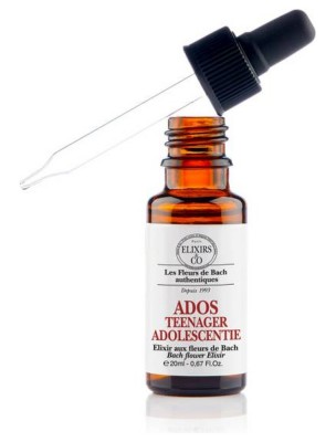 Image 84880 supplémentaire pour Ados - Elixir composé Bio aux Fleurs de Bach 20 ml - Elixirs and Co