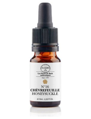 Image de Chèvrefeuille (Honeysuckle) N°16 Bio Nostalgie Fleurs de Bach 10 ml - Elixirs and Co depuis Commandez les produits Elixirs and Co à l'herboristerie Louis