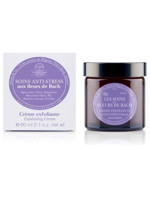Image de Crème exfoliante anti-stress Bio aux Fleurs de Bach 60 ml - Elixirs and Co depuis Commandez les produits Elixirs and Co à l'herboristerie Louis