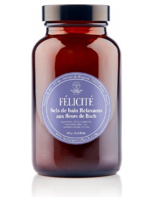 Image de Félicité - Sels de Bain Stimulants aux Fleurs de Bach 300 g - Elixirs and Co depuis Commandez les produits Elixirs and Co à l'herboristerie Louis