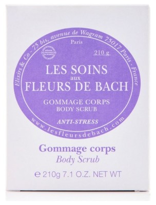 Image 84956 supplémentaire pour Gommage corps anti-stress Bio aux Fleurs de Bach 210 g - Elixirs and Co