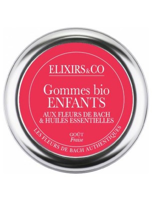 Image de Gommes Enfants Bio aux Fleurs de Bach 45 g - Elixirs and Co depuis Commandez les produits Elixirs and Co à l'herboristerie Louis