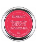 Image de Gommes Enfants Bio aux Fleurs de Bach 45 g - Elixirs and Co depuis Gommes & Pastilles pour le bien-être | Louis Herboristerie