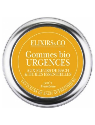 Image de Gommes Urgences Bio aux Fleurs de Bach 45 g - Elixirs and Co depuis Commandez les produits Elixirs and Co à l'herboristerie Louis