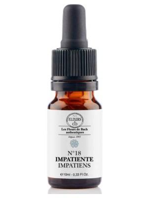 Image 84976 supplémentaire pour Impatiente (Impatiens) N°18 Bio - Indulgence et Sympathie Fleurs de Bach 10 ml - Elixirs and Co