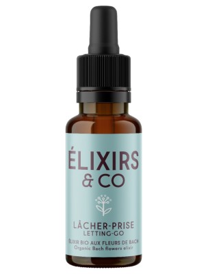 Image de Lâcher-prise Bio - Elixir composé Bio aux Fleurs de Bach 20 ml - Elixirs and Co depuis Commandez les produits Elixirs and Co à l'herboristerie Louis