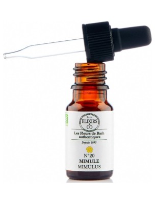 Image 84991 supplémentaire pour Mimule (Mimulus) N°20 Bio - Phobies et Petites Peurs Fleurs de Bach 10 ml - Elixirs and Co