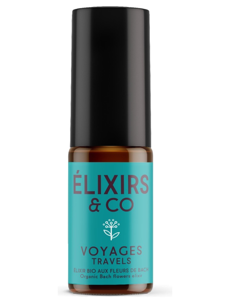 Image principale de la modale pour Spray buccal Bio aux Fleurs de Bach - Pour les Voyages 10 ml - Elixirs and Co