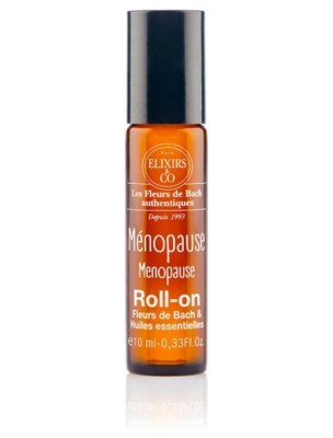 Image de Roll-on Ménopause Bio aux Fleurs de Bach 10 ml - Elixirs and Co depuis Commandez les produits Elixirs and Co à l'herboristerie Louis