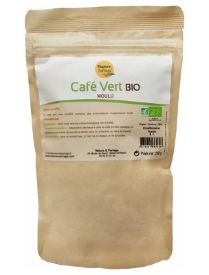 Image de Café vert Bio - Moulu et non torréfié 250g - Nature et Partage depuis louis-herboristerie