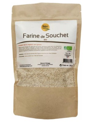 Image de Farine de Souchet Bio - Vitamines et Minéraux 300g - Nature et Partage depuis louis-herboristerie