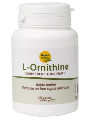 Image de L-Ornithine - Acide aminé 120 gélules - Nature et Partage depuis louis-herboristerie