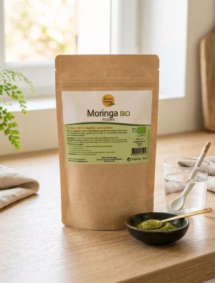 Image 85179 supplémentaire pour Moringa Bio - Feuilles en poudre 150g - Tisane de Moringa oleifera