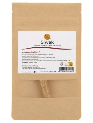 Image de Siwak naturel - Brosse à dent végétale - Nature et Partage depuis louis-herboristerie