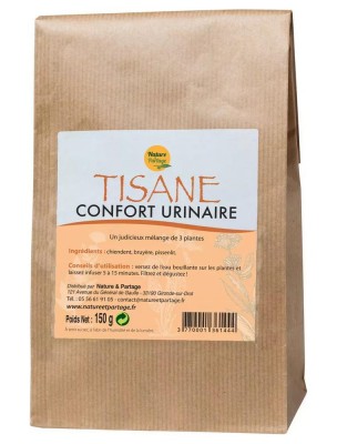 https://www.louis-herboristerie.com/85228-home_default/tisane-confort-urinaire-tisane-150-grammes-nature-et-partage-.jpg Image 85228 supplémentaire pour Tisane Confort urinaire - Tisane 150 grammes - Nature et Partage
