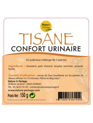 https://www.louis-herboristerie.com/85229-home_default/tisane-confort-urinaire-tisane-150-grammes-nature-et-partage-.jpg Image 85229 supplémentaire pour Tisane Confort urinaire - Tisane 150 grammes - Nature et Partage