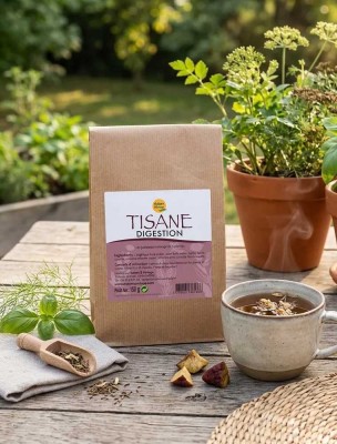 Image 85236 supplémentaire pour Tisane Digestion - Tisane 150 grammes - Nature et Partage 