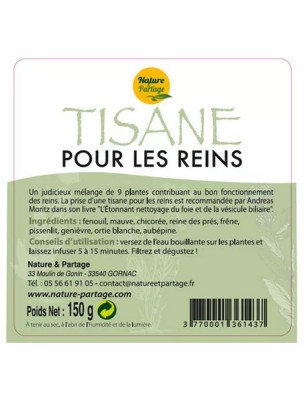 Image 85247 supplémentaire pour Tisane pour les reins - Tisane 150 grammes - Nature et Partage
