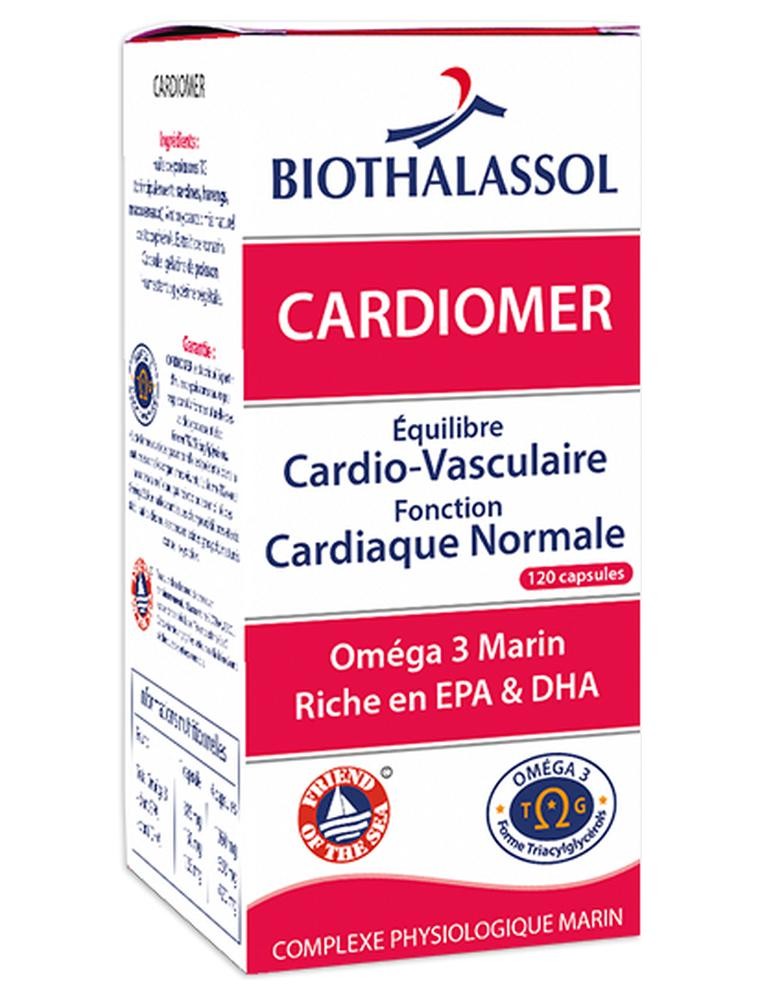 Image principale de la modale pour Cardiomer - Equilibre Cardio-Vasculaire 120 capsules - Biothalassol