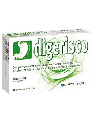 Image de Digerisco - Digestion 45 comprimés à croquer - Biothalassol depuis Biothalassol