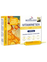 Image de Vitamine'Sea - Vitamine C Liposomale 20 Ampoules de 10 ml - Biothalassol depuis Solutions Naturelles pour votre Santé (124)