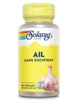 Image de Ail 600 mg - Immunité et Circulation 100 capsules végétales - Solaray depuis Phytothérapie : Solutions naturelles pour votre bien-être (3)