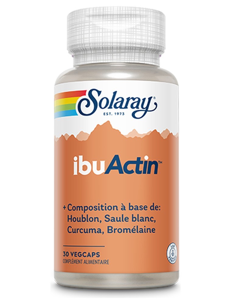 Image principale de la modale pour IbuActin - Articulations 30 capsules végétales - Solaray