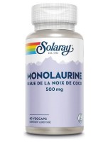 Image de Monolaurine 500 mg - Défenses naturelles 60 capsules végétales - Solaray depuis Acides gras pour une santé optimale