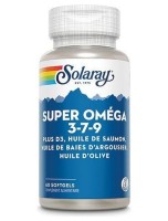 Image de Super Oméga 3 7 9  et D3 - Huiles de Saumon, de baies d'Argousier, d'Olive 60 capsules - Solaray depuis Soins naturels pour Peau, Cheveux et Ongles (24)