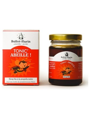 Image de Sirop "Tonic'Abeille" Bio - Propolis, pamplemousse, miel 125g - Ballot-Flurin depuis Commandez les produits Ballot-Flurin à l'herboristerie Louis
