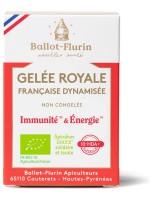 Image de Gelée Royale Bio française, pure et fraîche - Qualité exceptionnelle 10 g- Ballot-Flurin depuis Produits des Abeilles pour votre bien-être