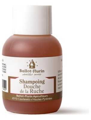 Image de Shampoing Douche Mini de la Ruche - Soin lavant quotidien au miel 50 ml - Ballot-Flurin depuis Commandez les produits Ballot-Flurin à l'herboristerie Louis